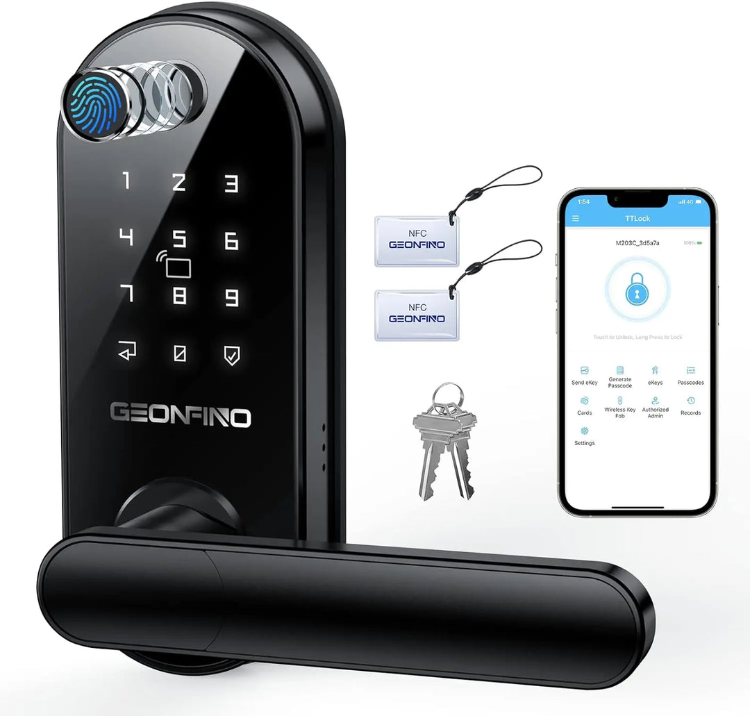 thumbnail image 2 of Smart Lock For Front Door, Keyless Entry Door Lock Deadbolt With App 2 of 11