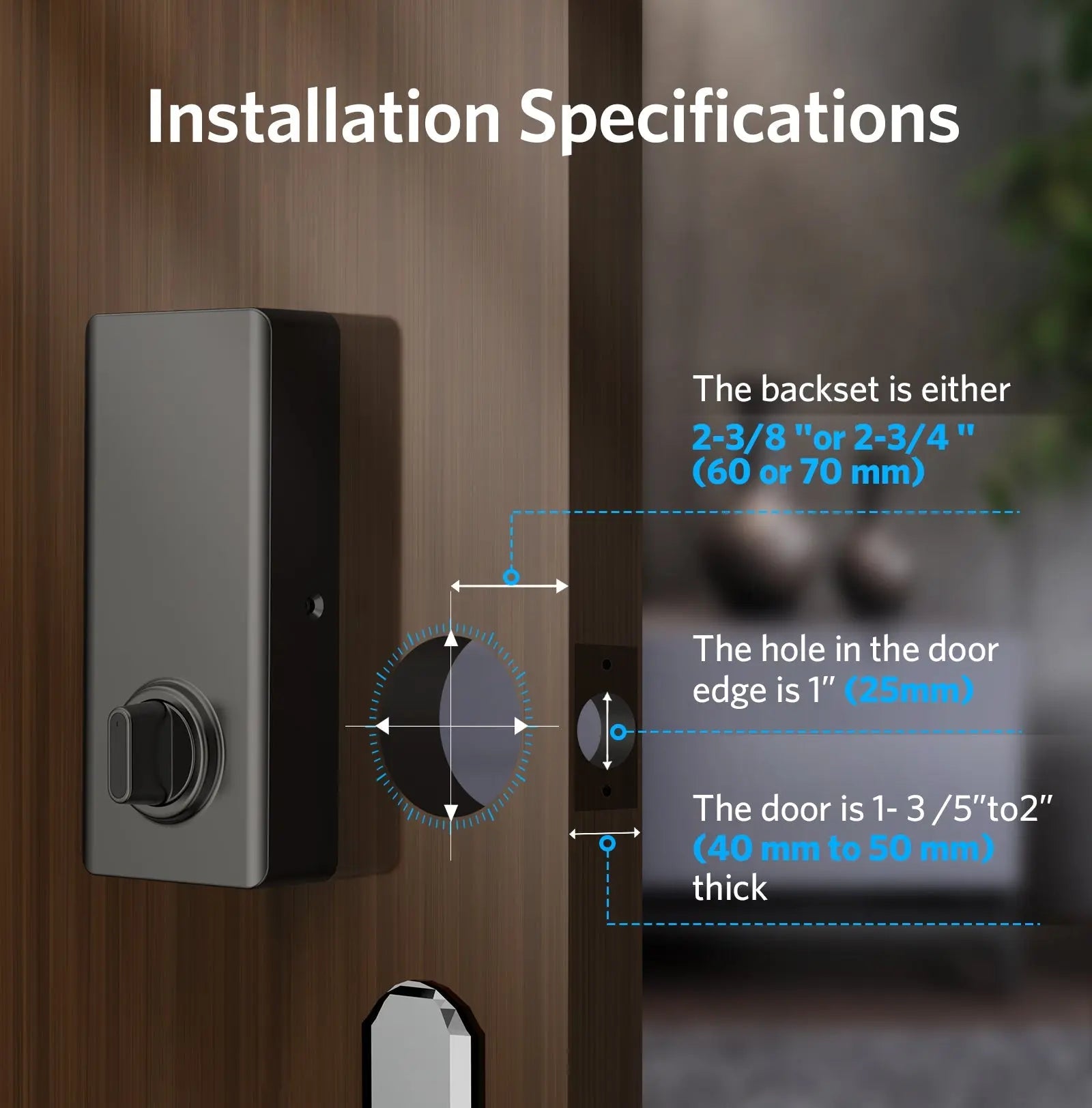 Deadbolt Smart Door Lock 4-in-1 Keyless Entry Smart Lock – Geonfino ...